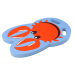 Crab Blue Foam Swimming Board