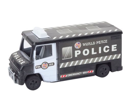 Set of Police Car Quad Figures Helicopter Lights Sounds