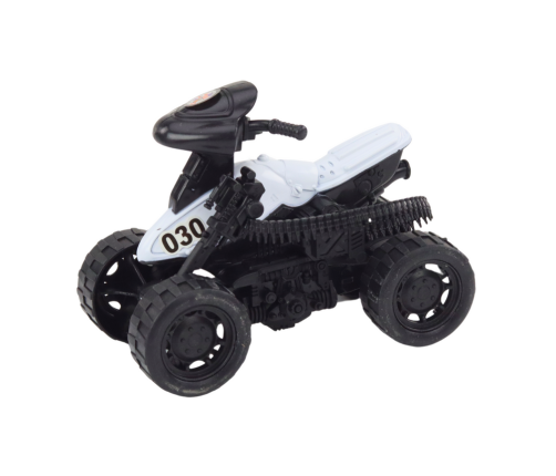 Set of Police Car Quad Figures Helicopter Lights Sounds