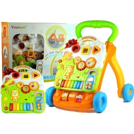 Interactive Playing Walker Pusher Great Gift for Newborn baby!