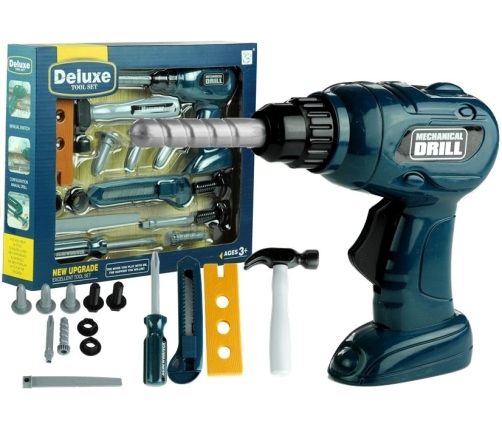 Deluxe Tool Set Cordless Drill Hammer Screwdriver