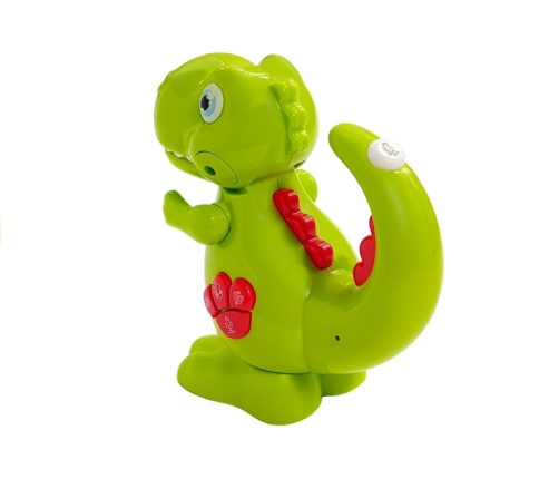 Roaring dinosaur baby toy