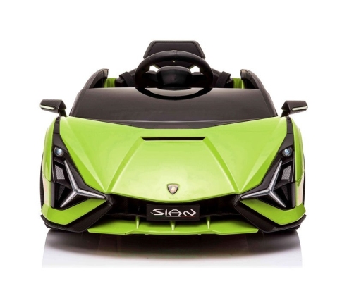 Электрический спортивный автомобиль для детей Lamborghini Sian Green