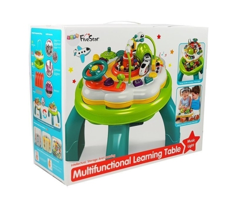 Educational table Piano Train Steering wheel Sound