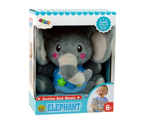 Interactive Educational Plush Elephant Sound Lullaby Melodies