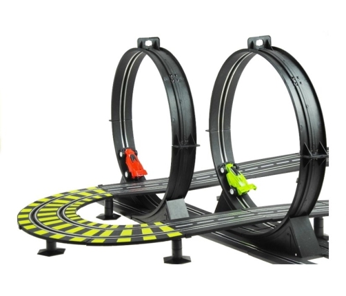 Wonderful Two-lane Racing Track 1157cm Length