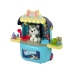 Beauty Salon Set For Dog Pet in Suitcase Backpack Blue