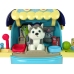 Beauty Salon Set For Dog Pet in Suitcase Backpack Blue