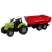 Green Tractor with Trailer