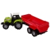 Green Tractor with Trailer