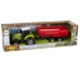 Green Tractor with Trailer