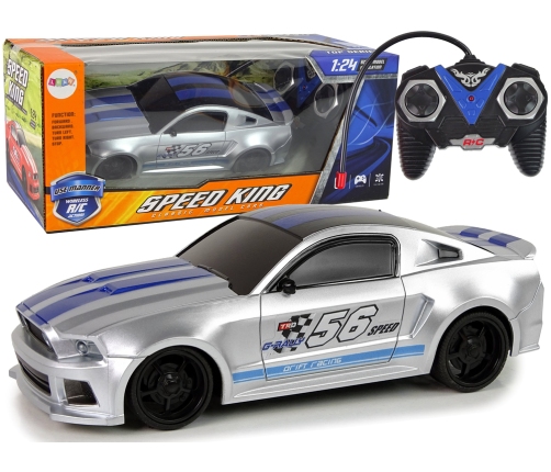 Remote-Controlled R/C Sports Car 1:24 Speed King