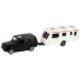 Jeep Black Caravan Vehicle Set Metal Elements