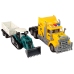 Vehicle Set Yellow Truck 60 cm Excavator with trailer  Remote-controlled R/C