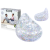 Inflatable Glitter Armchair 72 x 72 x 64 cm Bestway 75105