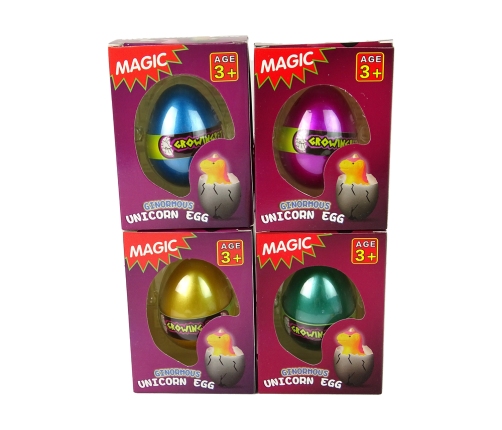 Unicorn Egg Growing In Water 6cm 4 Colors