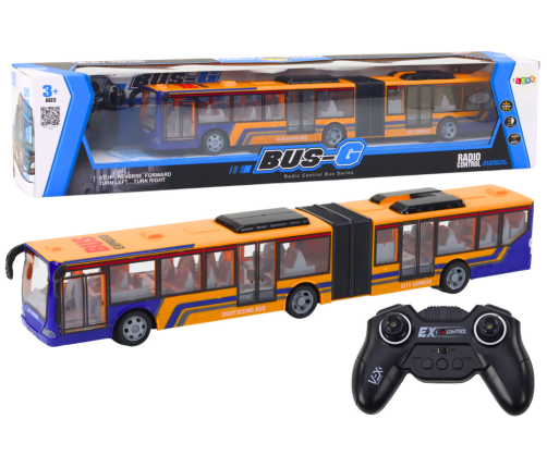 Remotely Controlled RC Orange City Bus