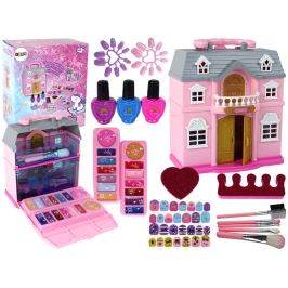 Cosmetics Set Accessories Pink House