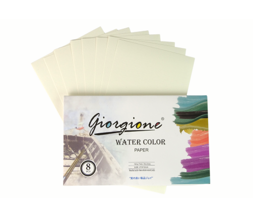 Little Artist's Set of 36 Colors Watercolor Paper