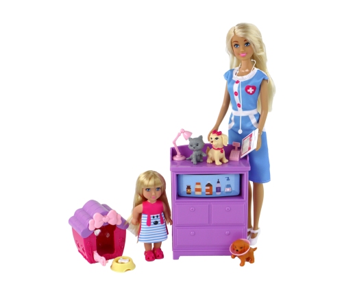 Anlily Love My Pet Veterinary Clinic Doll Set