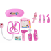 Little Doctor Medical Kit In Suitcase Lights Sounds Pink