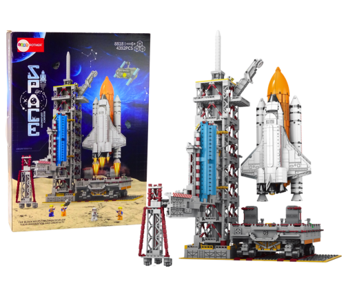 Building Block Set Space Station Rocket Satellites 4392 El