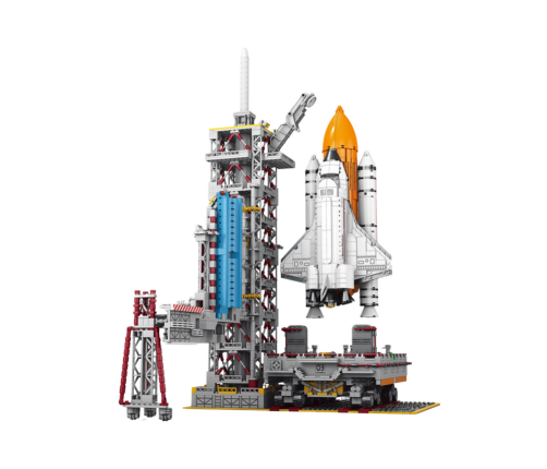 Building Block Set Space Station Rocket Satellites 4392 El