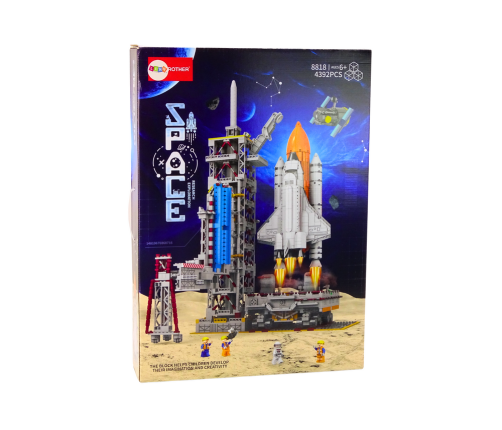 Building Block Set Space Station Rocket Satellites 4392 El