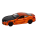 Sports Car Metal Friction Drive Openable Elements 1:24 Orange