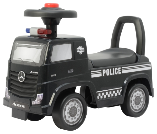 Детская машина-каталка Mercedes Actros Police 3316A Black