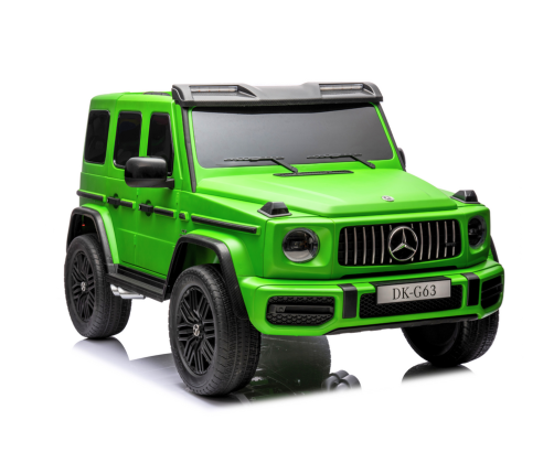 Divvietīgs bērnu elektromobilis Mercedes G63 XXL 4x4 Green Painted