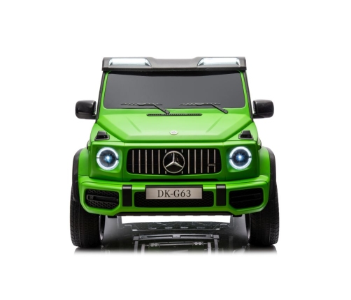 Divvietīgs bērnu elektromobilis Mercedes G63 XXL 4x4 Green Painted