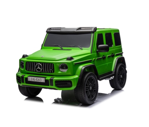 Divvietīgs bērnu elektromobilis Mercedes G63 XXL 4x4 Green Painted