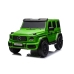 Divvietīgs bērnu elektromobilis Mercedes G63 XXL 4x4 Green Painted