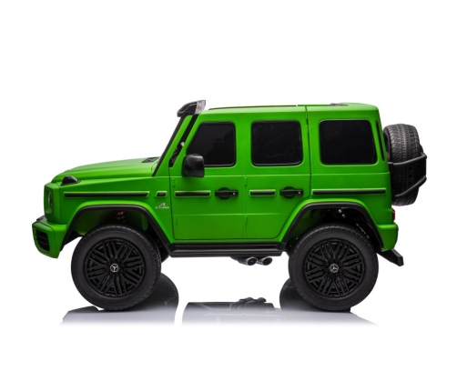 Divvietīgs bērnu elektromobilis Mercedes G63 XXL 4x4 Green Painted