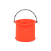 Folding Bucket Multifunctional PVC For Water Orange