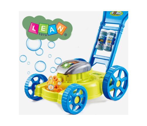 Mower Soap Bubble Machine Blue Soap Bubble Music