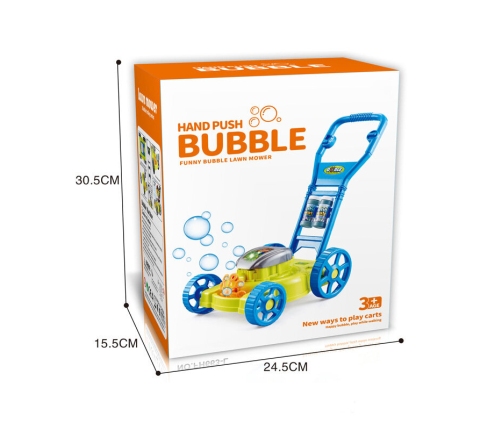 Mower Soap Bubble Machine Blue Soap Bubble Music