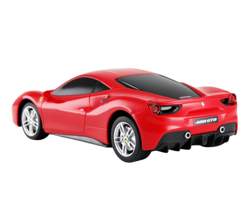 Radiovadāmā mašīna ar pulti Rastar Ferrari 488 GTB Red