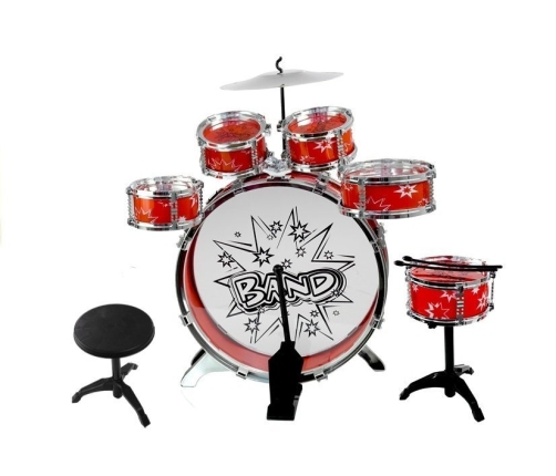 6 Drums With Disc Set For Young Drummer