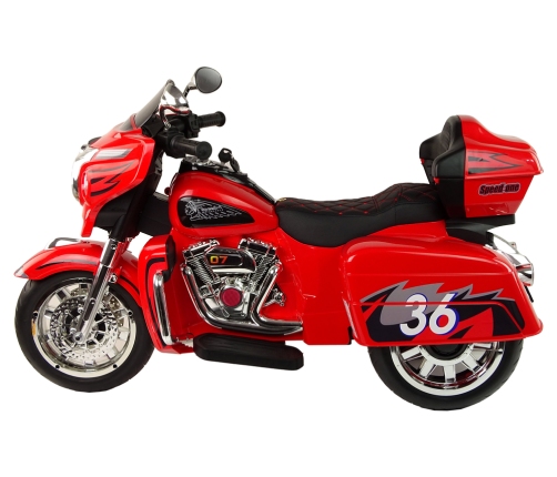 Детский электромотоцикл Goldwing Red