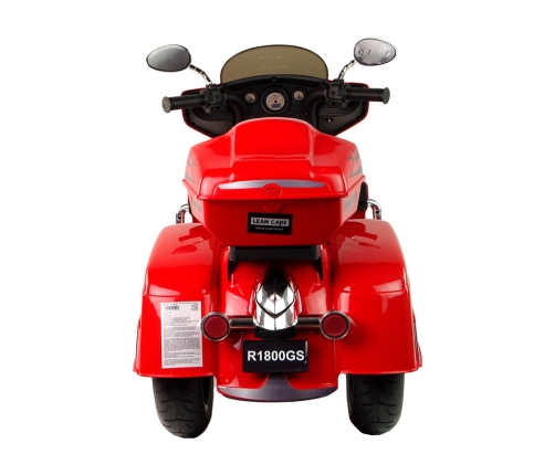 Bērnu elektriskais motocikls Goldwing Red