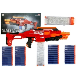 Foam Bullet Gun Rifle 40 pcs with Big Clip