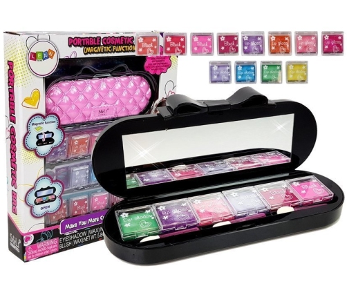 Makeup Set Case Eye Shadows Lip Gloss Blush