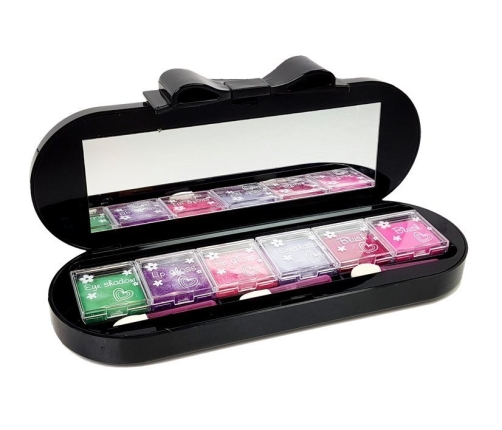 Makeup Set Case Eye Shadows Lip Gloss Blush