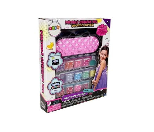 Makeup Set Case Eye Shadows Lip Gloss Blush