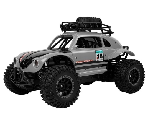 Remote Controlled Terrain Car 1:14 Grey 25 km/h 2.4 GHz