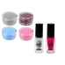 Nail Painting Set Dispenser Glitter Nail Lacquer