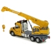 Remote Controlled Truck Crane Pilot 2.4G Lights Sounds Yellow