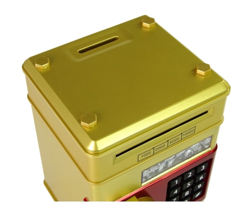 Electronic Money Box Saving Gold Code